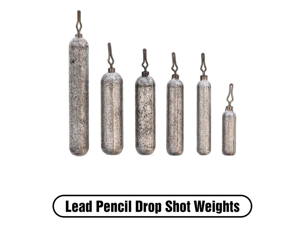 X Zone Pencil Drop Shot Weight
