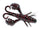 #88 Black / red flake