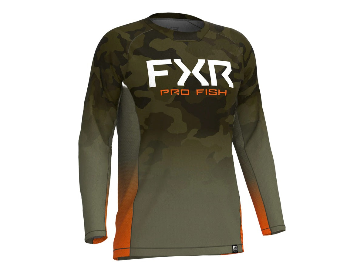 FXR Derby Camo Air Upf Longsleeve