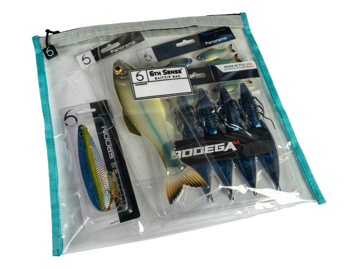 6th Sense Bait Zip Pro Bag 12x10 Inch