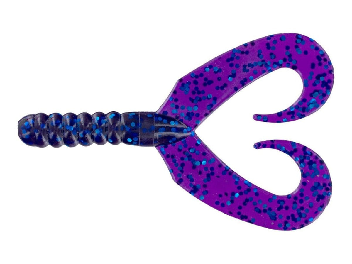Big Bite Baits Twin Tail Grub - 100 count