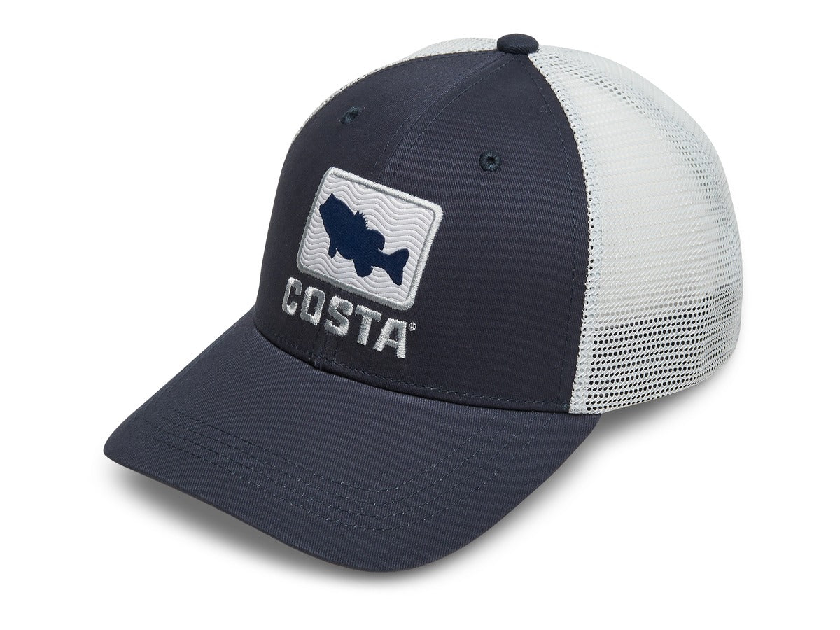 Costa Bass Waves Trucker Hat