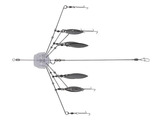Jackall Luster Blade 75 Umbrella Rig