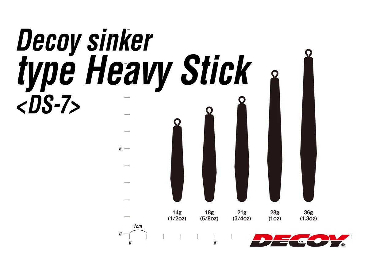 Decoy DS-7 Sinker Type Heavy Stick