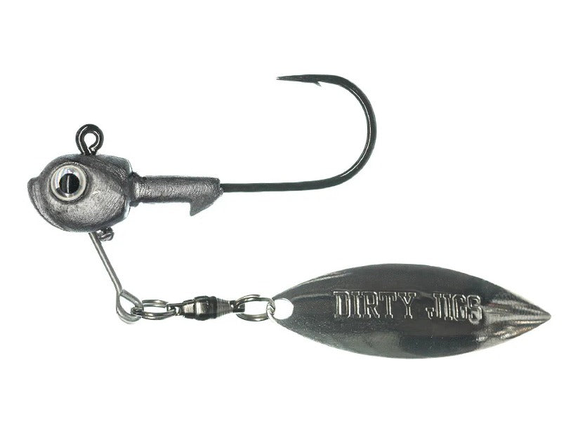 Dirty jigs tackle underspin