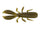 Green Pumpkin/ Black Fleck