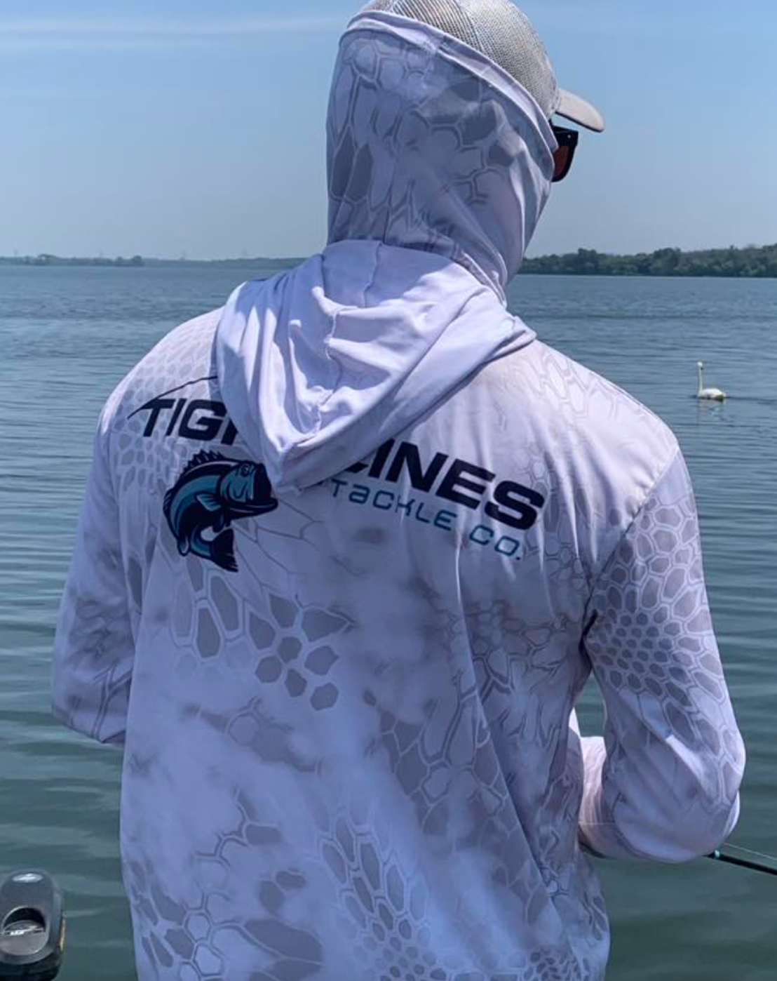 Tight Lines Tackle Sunshirt - hood and Buff