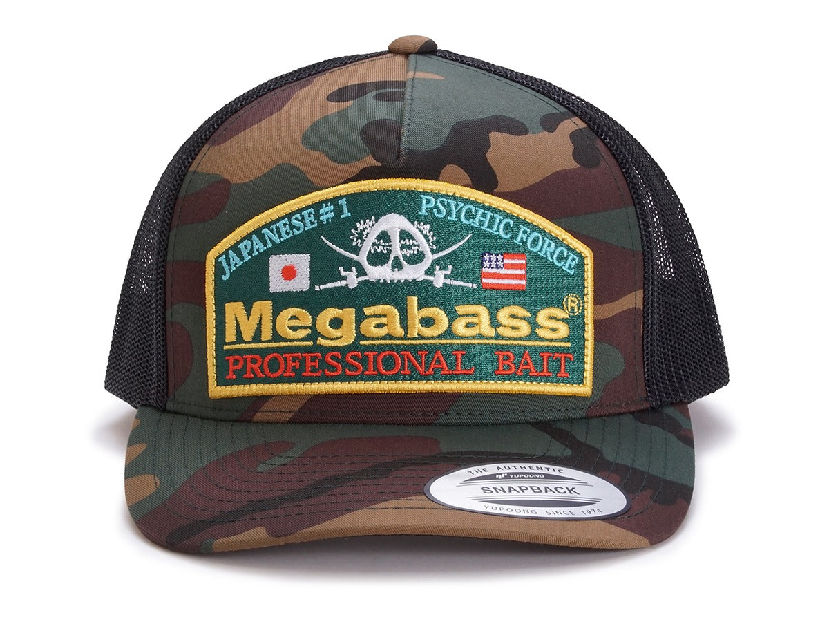 Megabass Hat Psychic Camo