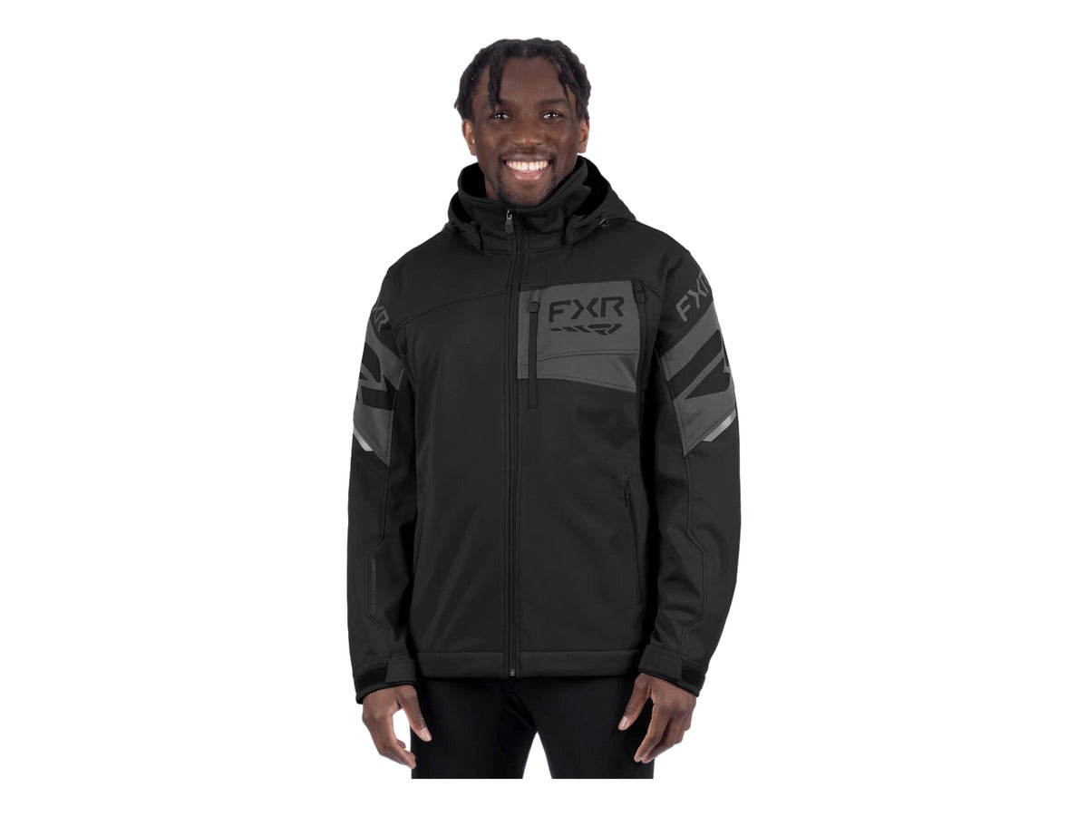 FXR M Ascend Soft Shell Jacket Steel Color