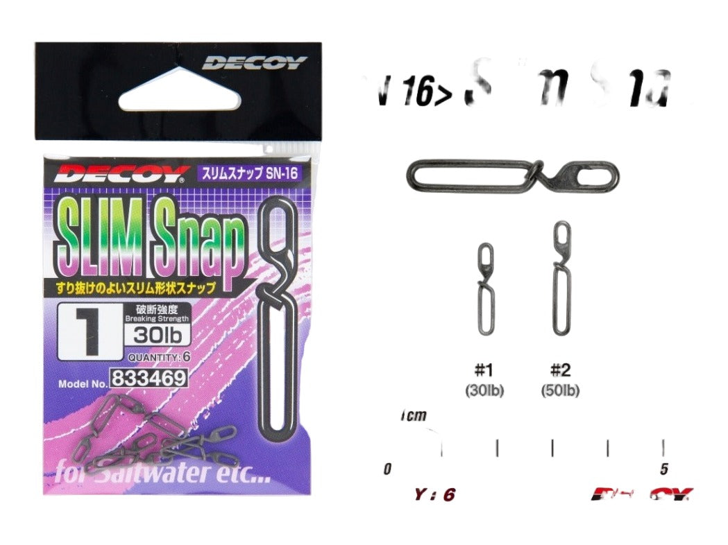 Decoy Katsuichi Slim Snap Swivel
