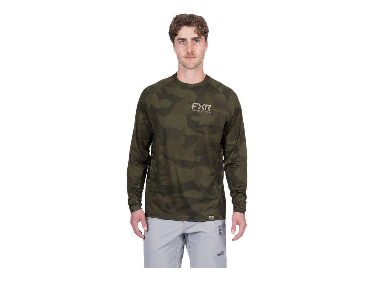 FXR men’s derby swell air UPf po hoodie