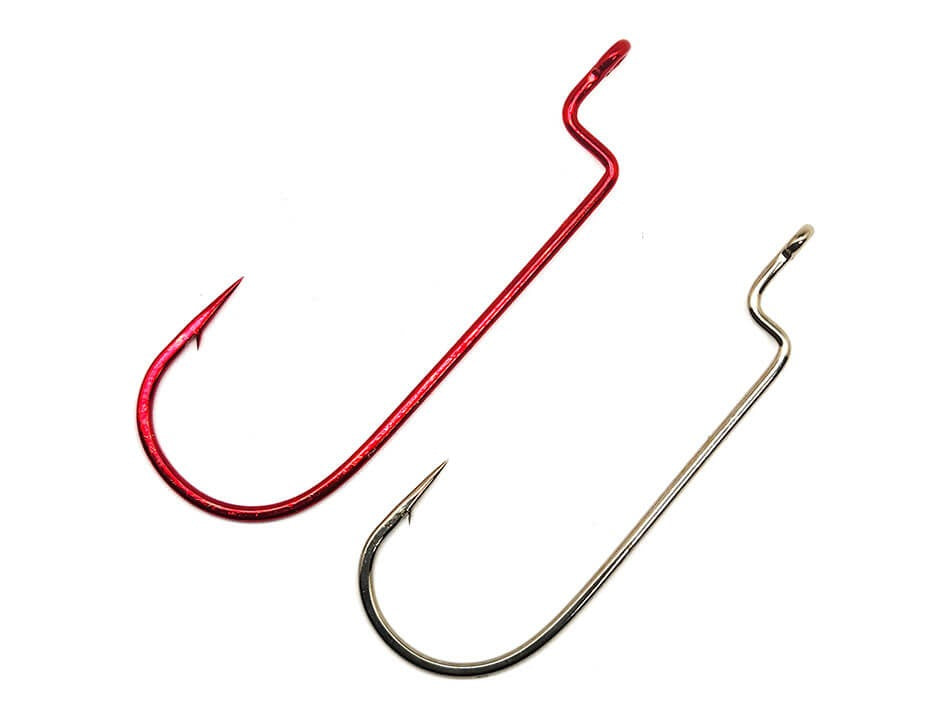 Gamakatsu Offset Shank Worm RB